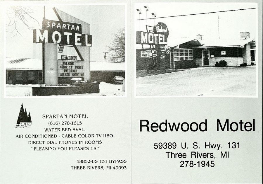 Redwood Motel - 1986 Three Rivers High School Yearbook